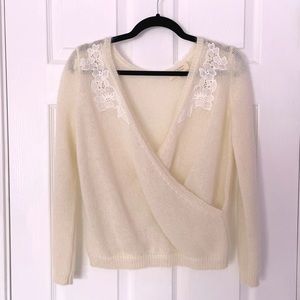 Sézane Sweater _ White _ XS